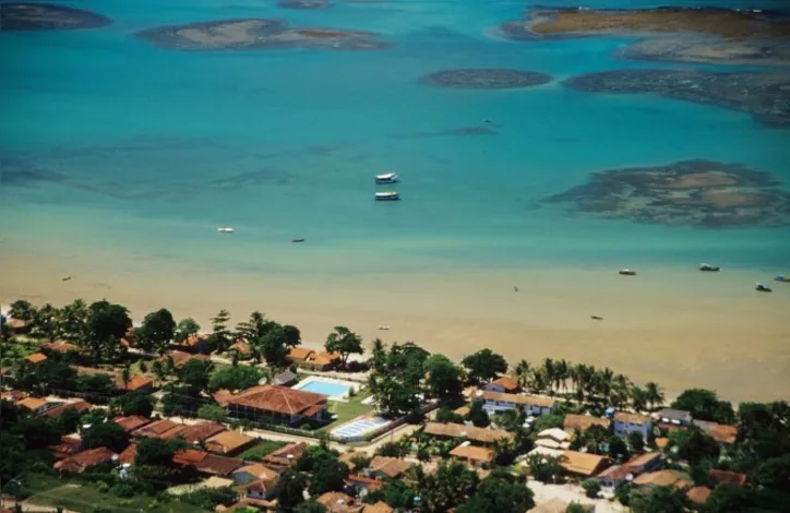 Vista aérea de Cumuruxatiba