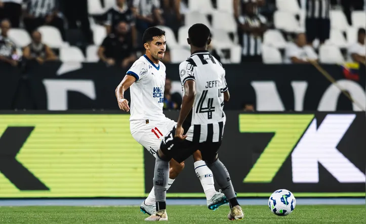 Partida entre Bahia e Botafogo, na 26ª rodada do Brasileirão