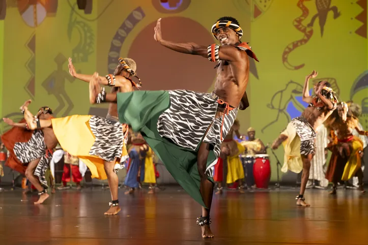 Apresentação do Balé Folclórico da Bahia