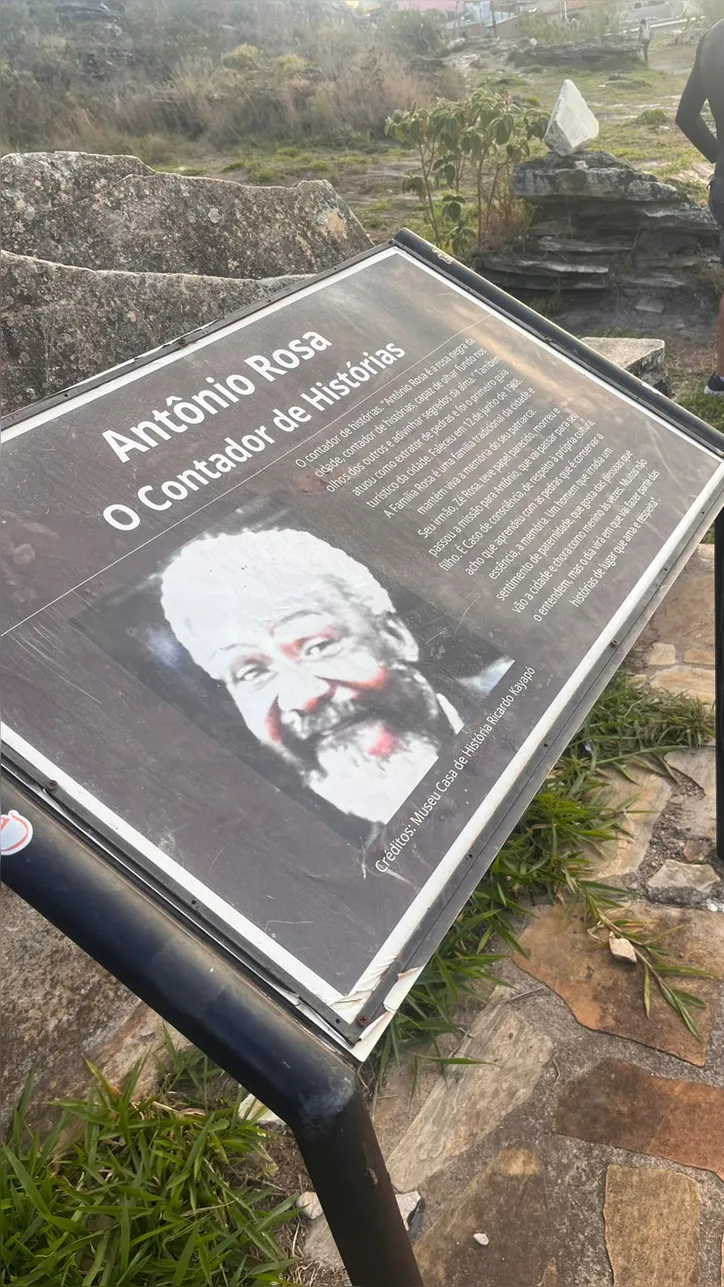 Figura no Parque Municipal Antônio Rosa