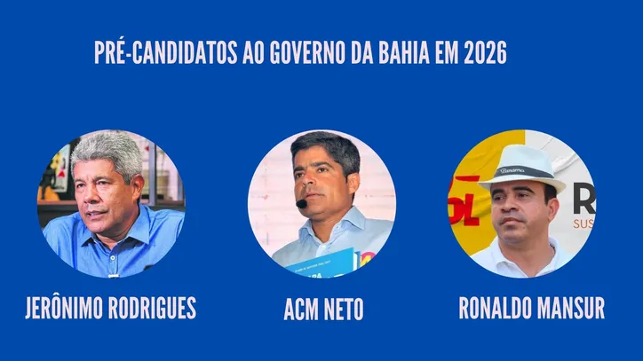 Imagem ilustrativa da imagem Eleições: confira o cenário político da Bahia para 2026