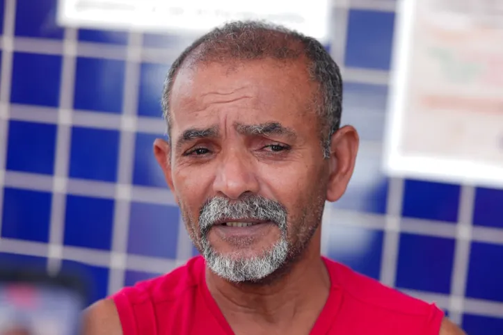Osmar Guerra, motorista e pai de Isabela Guerra, que fará o Enem