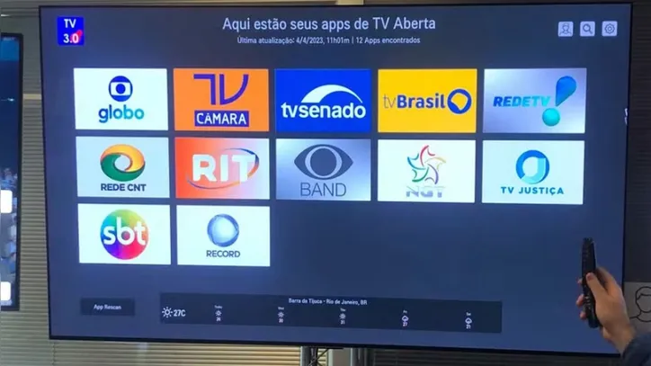 TV 3.0 chega ao Brasil ainda este ano