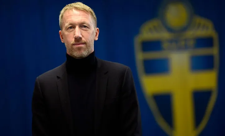 Graham Potter, novo técnico da Suécia