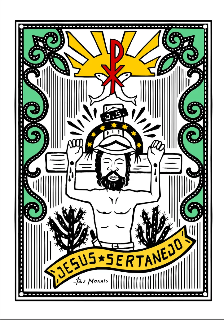 Imagem ilustrativa da imagem Exposição transforma canções de Luiz Gonzaga em arte no Pelourinho