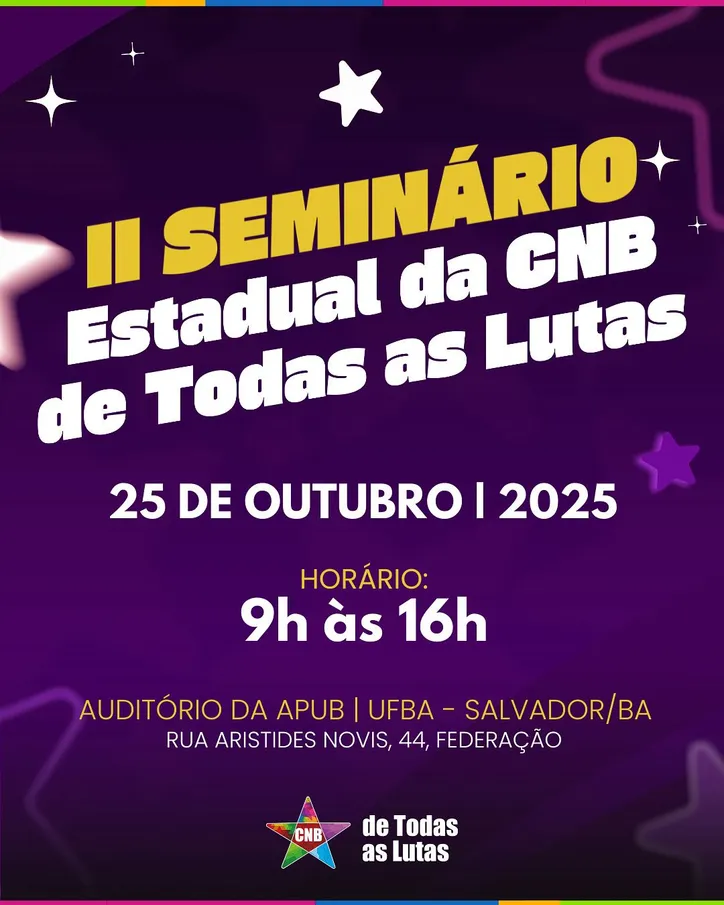 Imagem ilustrativa da imagem Florence, Luis Dulci e Josias Gomes participam do 2º seminário da CNB