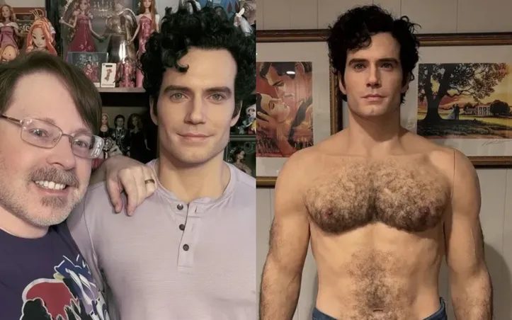 Boneco realista de Henry Cavill