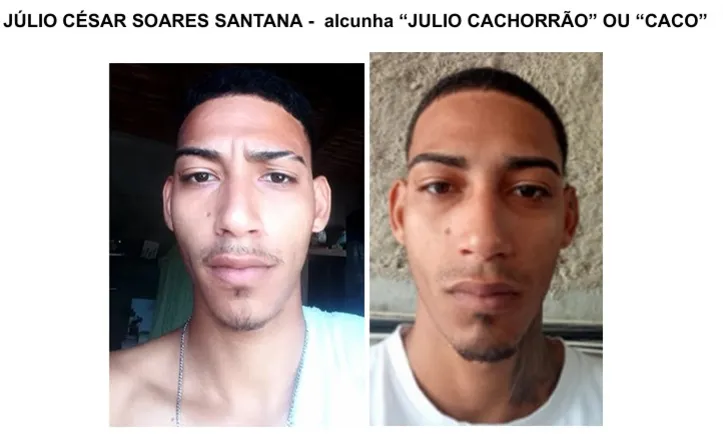 Júlio César Soares Santana – “Júlio Cachorrão” ou “Caco”