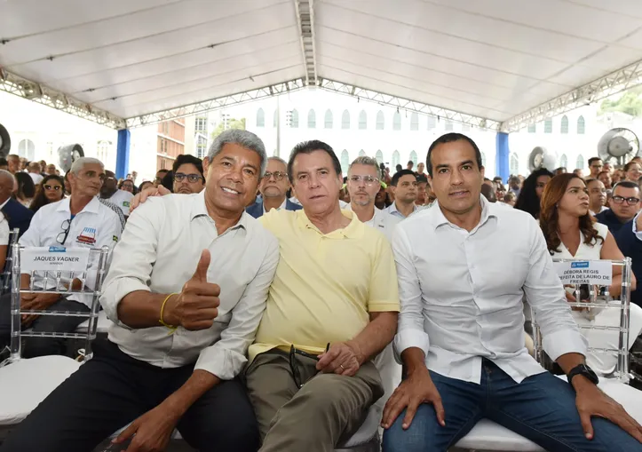 Jerônimo Rodrigues, Luiz Marinho e Bruno Reis