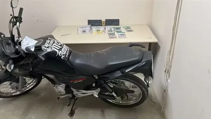Moto apreendida