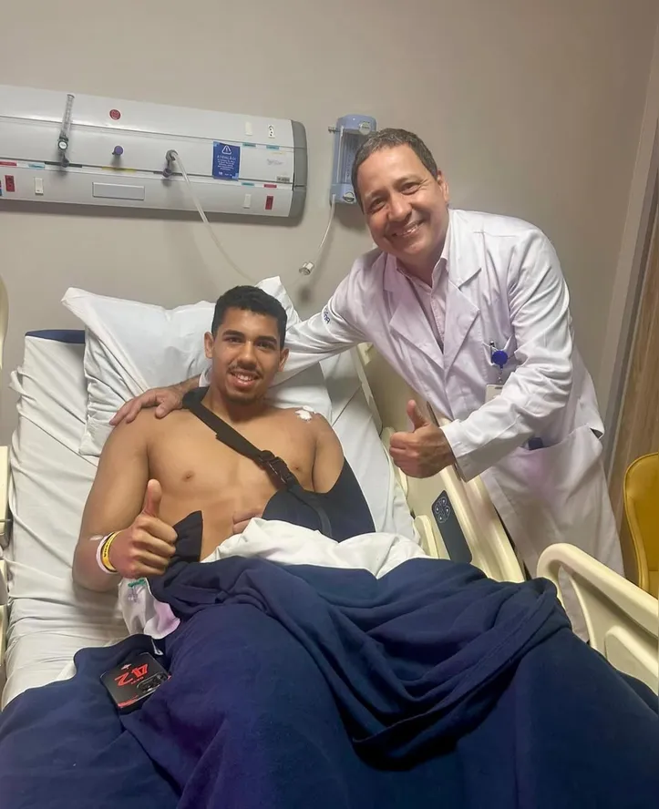 Davi Barbosa passou por cirurgia no ombro