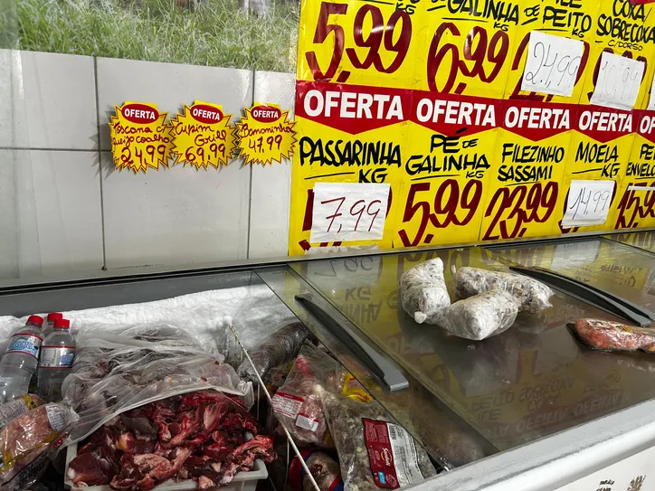 Mais de meia tonelada de carne de origem clandestina é apreendida