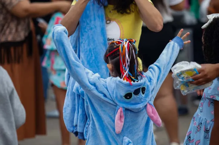 Público infantil no Open Air Brasil