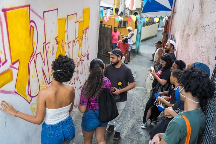 Imagem ilustrativa da imagem Periferia em destaque: quase 100 obras ocupam a Pinacoteca do Beiru