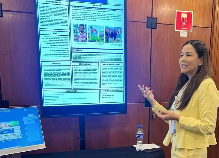 Lise Hizumi representa a Fundação José Silveira na 41ª Conferência da ISQua