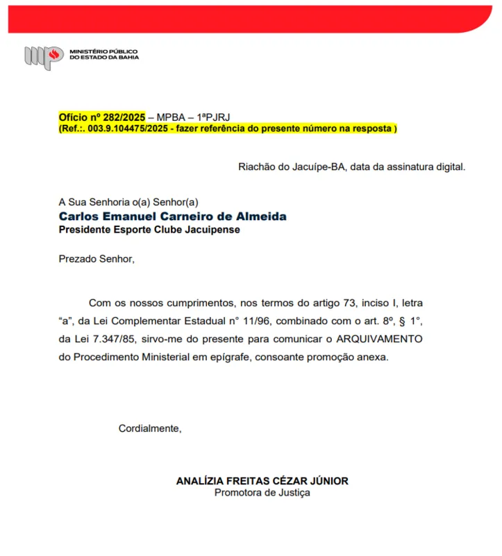 Imagem ilustrativa da imagem Preços abusivos de ingressos deixa Jacuipense na mira do MP