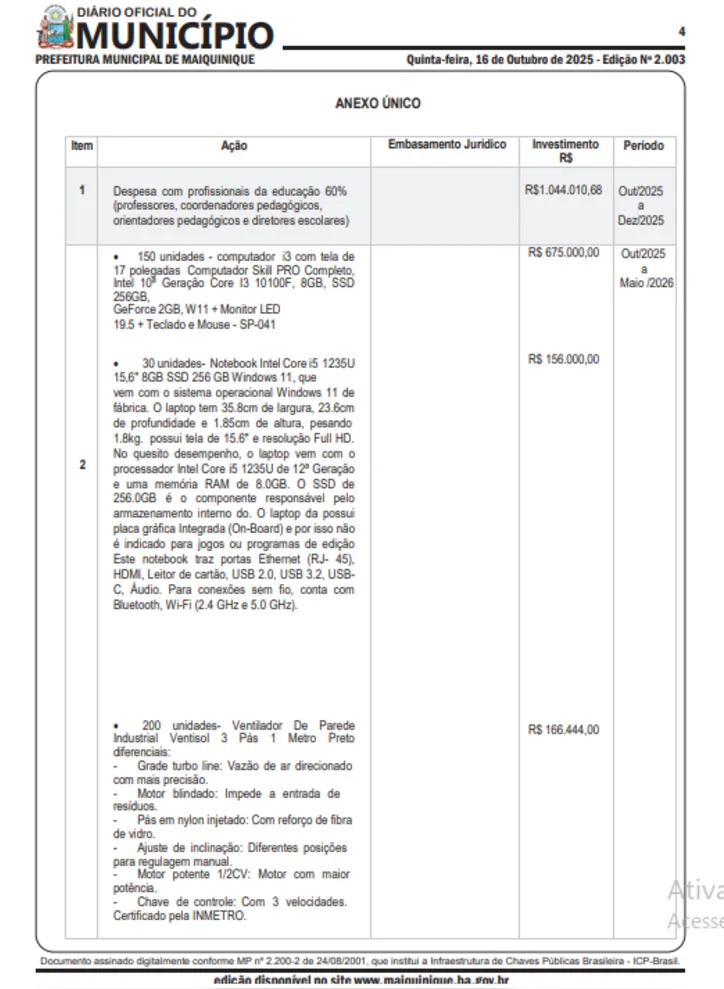 Imagem ilustrativa da imagem Prefeita segue com gastos milionários mesmo após cassação na Bahia