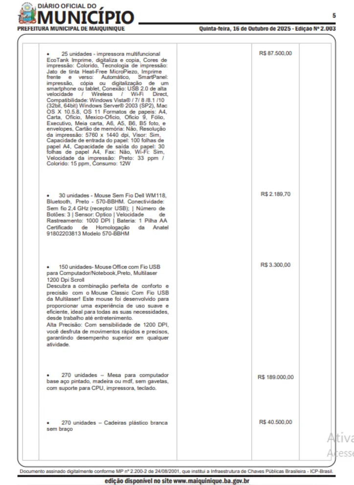 Imagem ilustrativa da imagem Prefeita segue com gastos milionários mesmo após cassação na Bahia