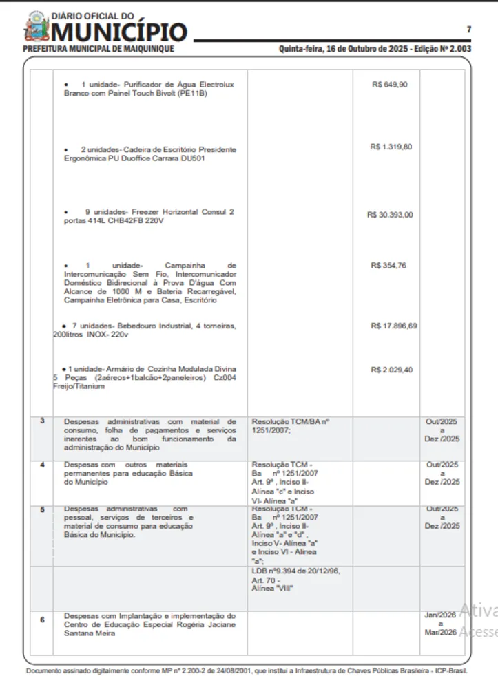 Imagem ilustrativa da imagem Prefeita segue com gastos milionários mesmo após cassação na Bahia