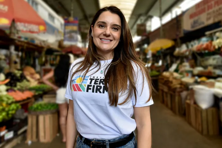 Vice-presidente do Instituto Terra Firme, Carolina Oliveira