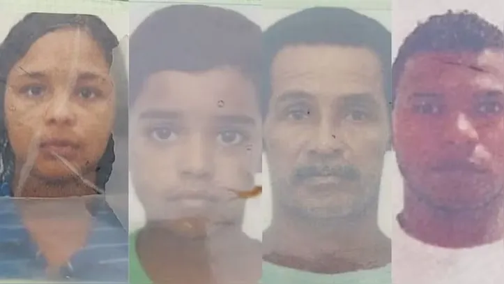 Imagem ilustrativa da imagem Quatro da mesma família morrem em acidente no sudoeste da Bahia