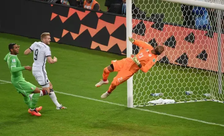 Argelia enfrentou a Alemanha nas oitavas de final da Copa do Mundo de 2014