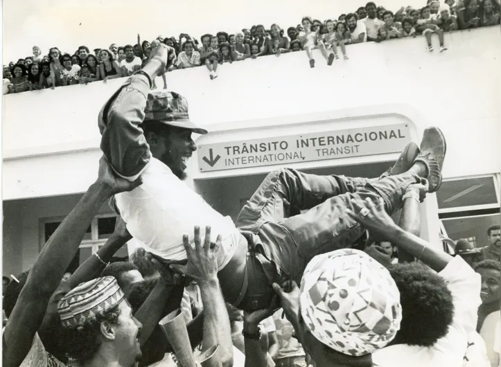 Na foto:  cantor jamaicano Jimmy Cliff
Foto: Carlos Santana / Cedoc A TARDE
Data: 1990