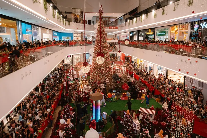 Imagem ilustrativa da imagem Show natalino com Patati Patatá atrasa e causa caos no Parque Shopping