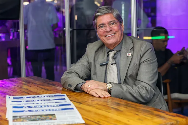 O presidente do Business Bahia e um dos organizadores do Summit, Carlos Falcão
