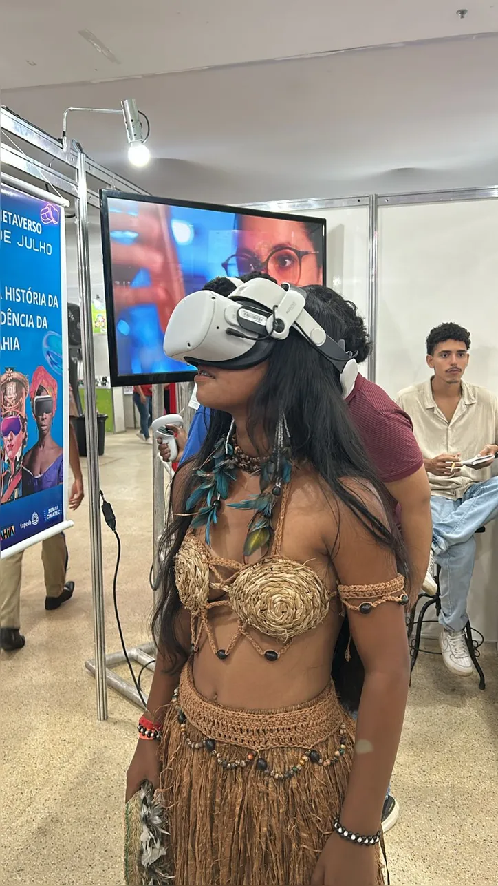 Experiência de realidade virtual sobre a produção cacaueira
