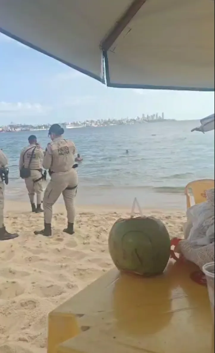 Polícia Militar está no local