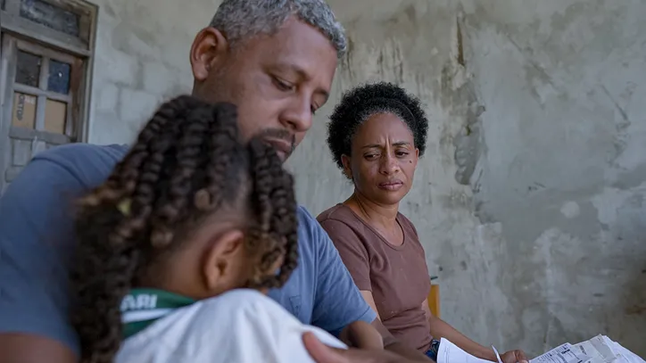 Aldinei e D. Rosicléa quase perderam a filha após uma pneumonia muito agressiva