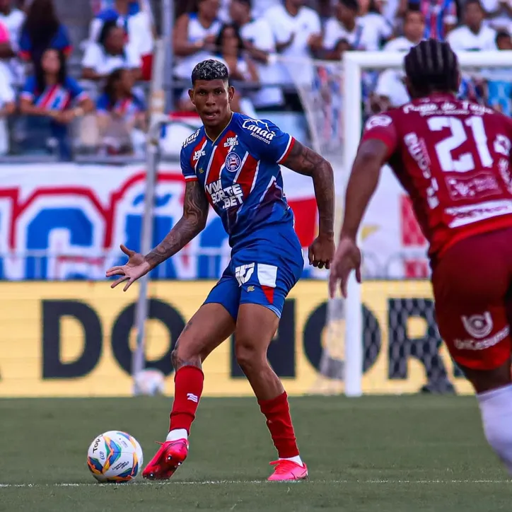 Marcos Victor em campo pelo Bahia