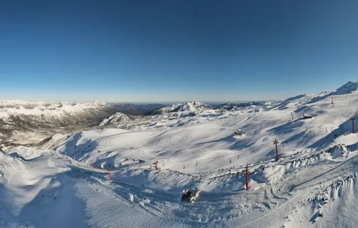 Vista aérea de Nevados de Chillán