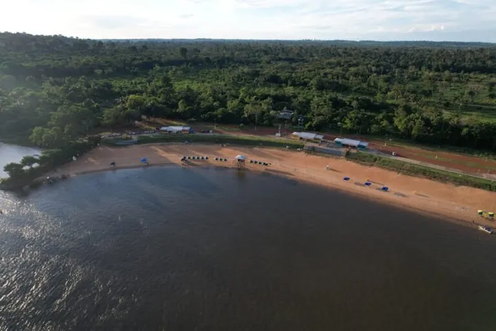 Praia do Massanori, em Altamira