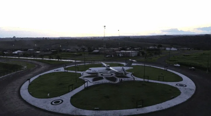 Praça do Avião, em Altamira