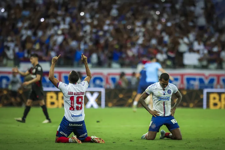 Comemoração da classificação à Libertadores