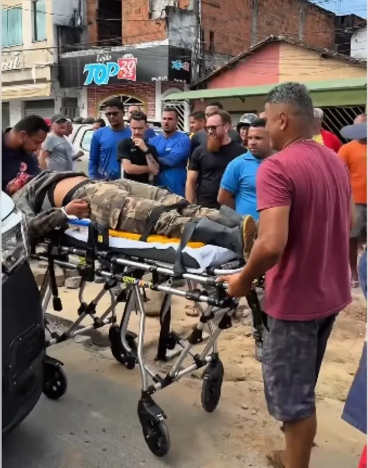 Atentado deixou duas pessoas feridas