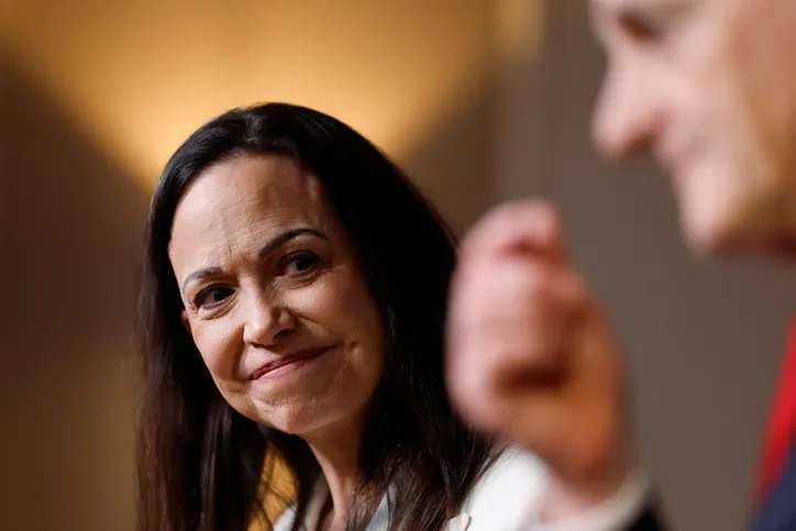 María Corina Machado, líder da oposição venezuelana