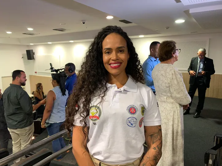 Sabrina Aiexa - coordenadora do Disque Denúncia