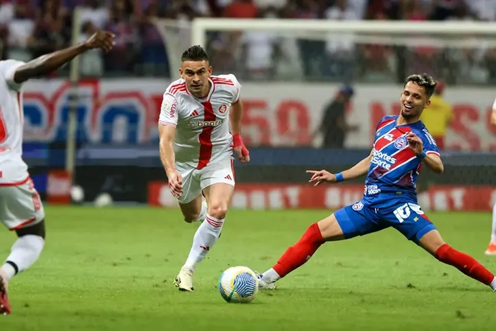 Borré em campo contra o Bahia na temporada passada