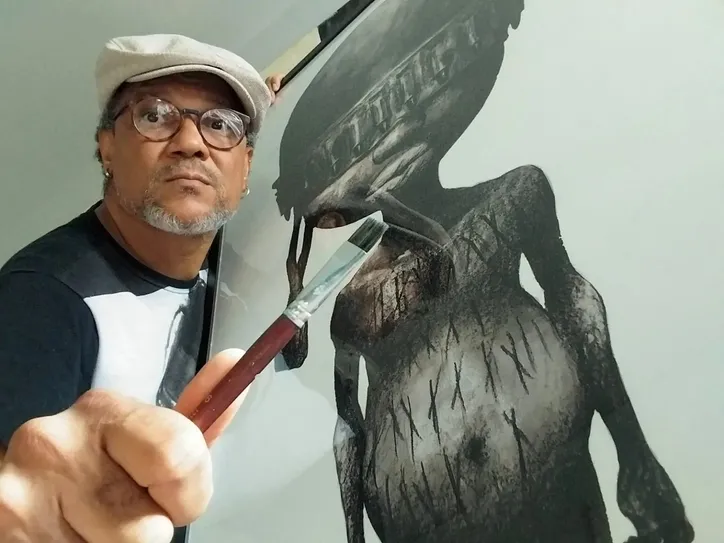 Imagem ilustrativa da imagem Cartunista Cau Gomez aborda racismo e violência na sociedade em novo livro