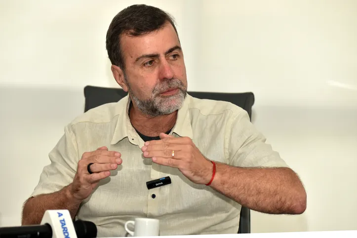 Entrevista com Marcelo Freixo, presidente da Embratur, durante visita ao Jornal A TARDE