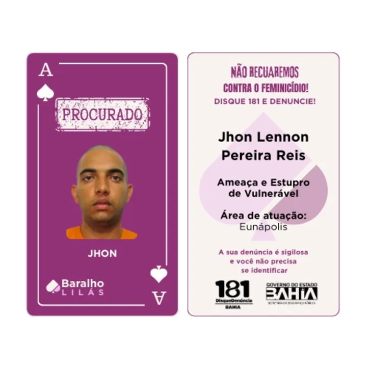 Ás – Jhon Lennon Pereira Reis