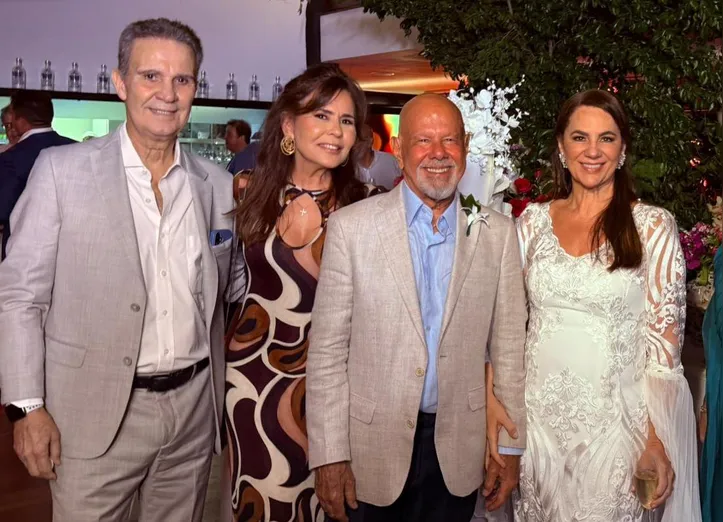 Lourdes Medauar e Guilherme Sodré celebram união em noite de emoção
