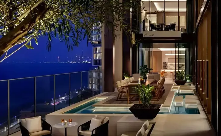 Imagem ilustrativa da imagem Diária de hotel onde atacante do Flamengo curte férias pode chegar a R$ 554 mil