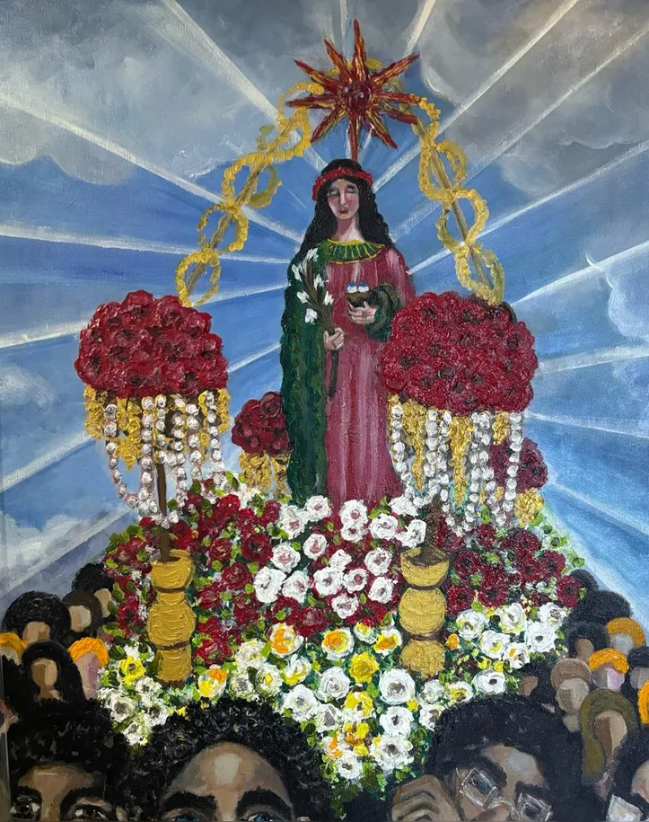 Onde o sagrado e a beleza simbólica das flores se entrelaçam