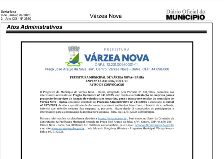Imagem ilustrativa da imagem Empresa aponta descumprimento técnico em licitação na Bahia