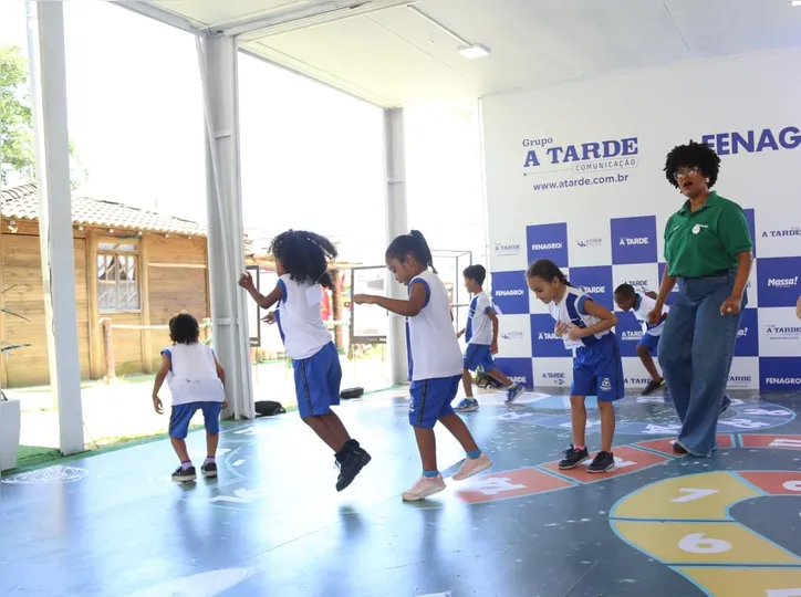 Imagem ilustrativa da imagem Estudantes de Salvador exploram natureza e aprendizado na Fenagro 2025