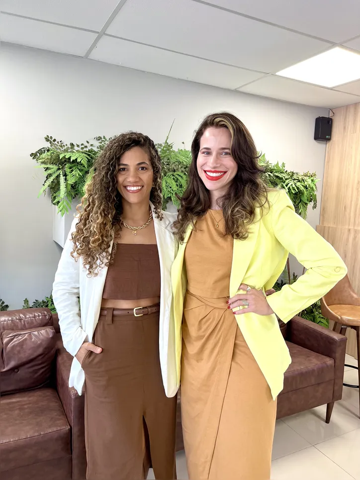 Acsa Magalhães e Táris Macedo, sócias da startup Puba